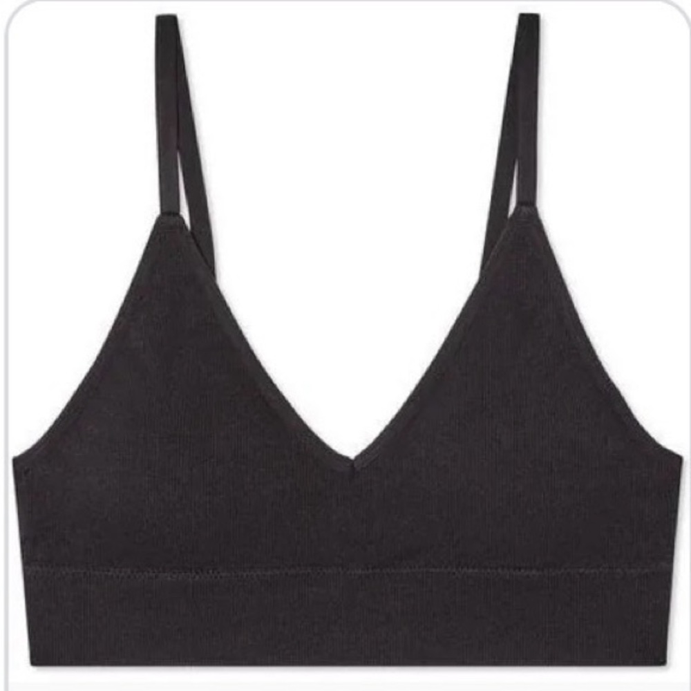 George Women's Black Padded Bralette XXL